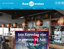 Tablet Screenshot of aanutwater.nl